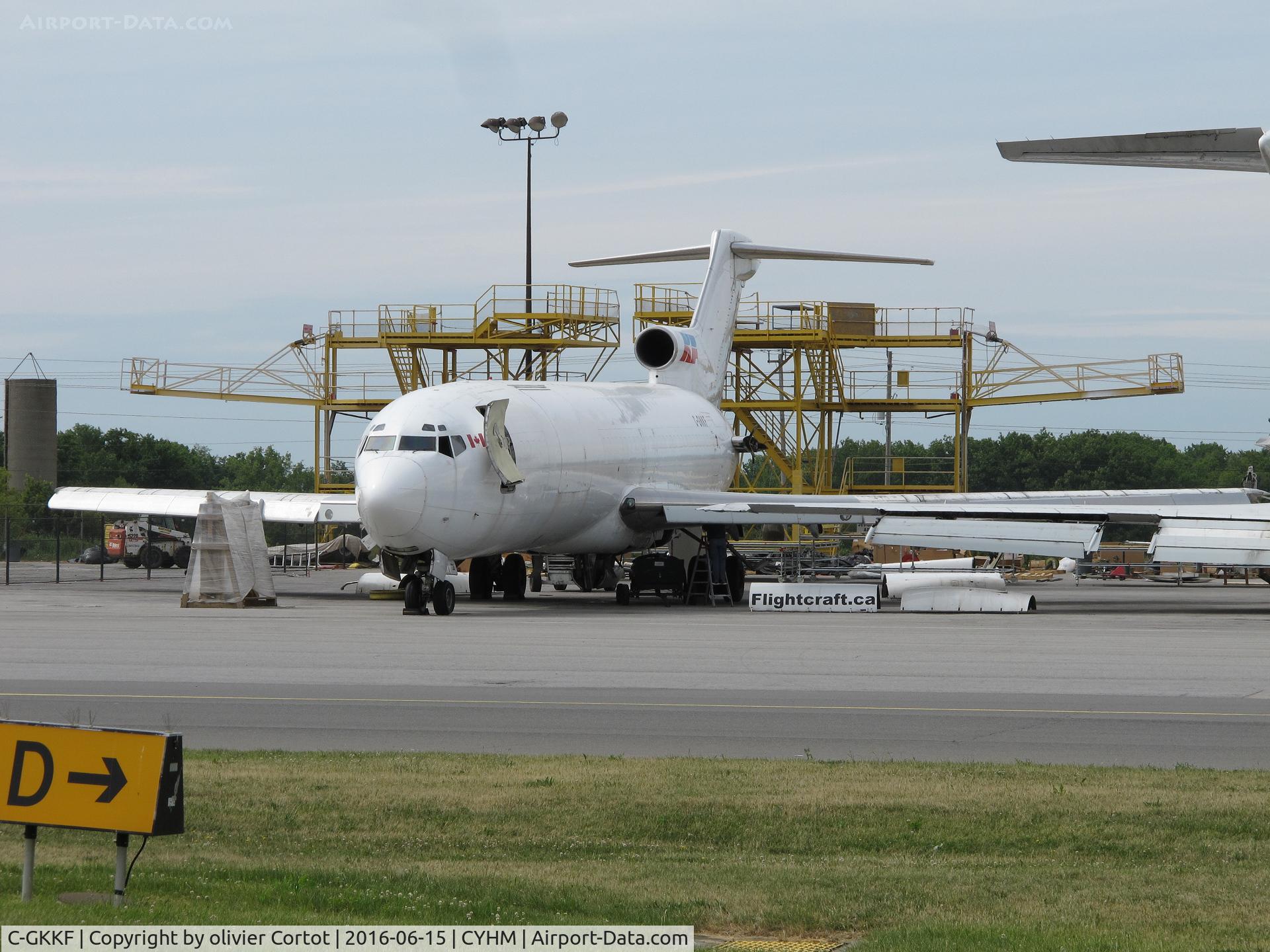 C-GKKF, 1975 Boeing 727-227 C/N 21043, the end of the road for the 727...
