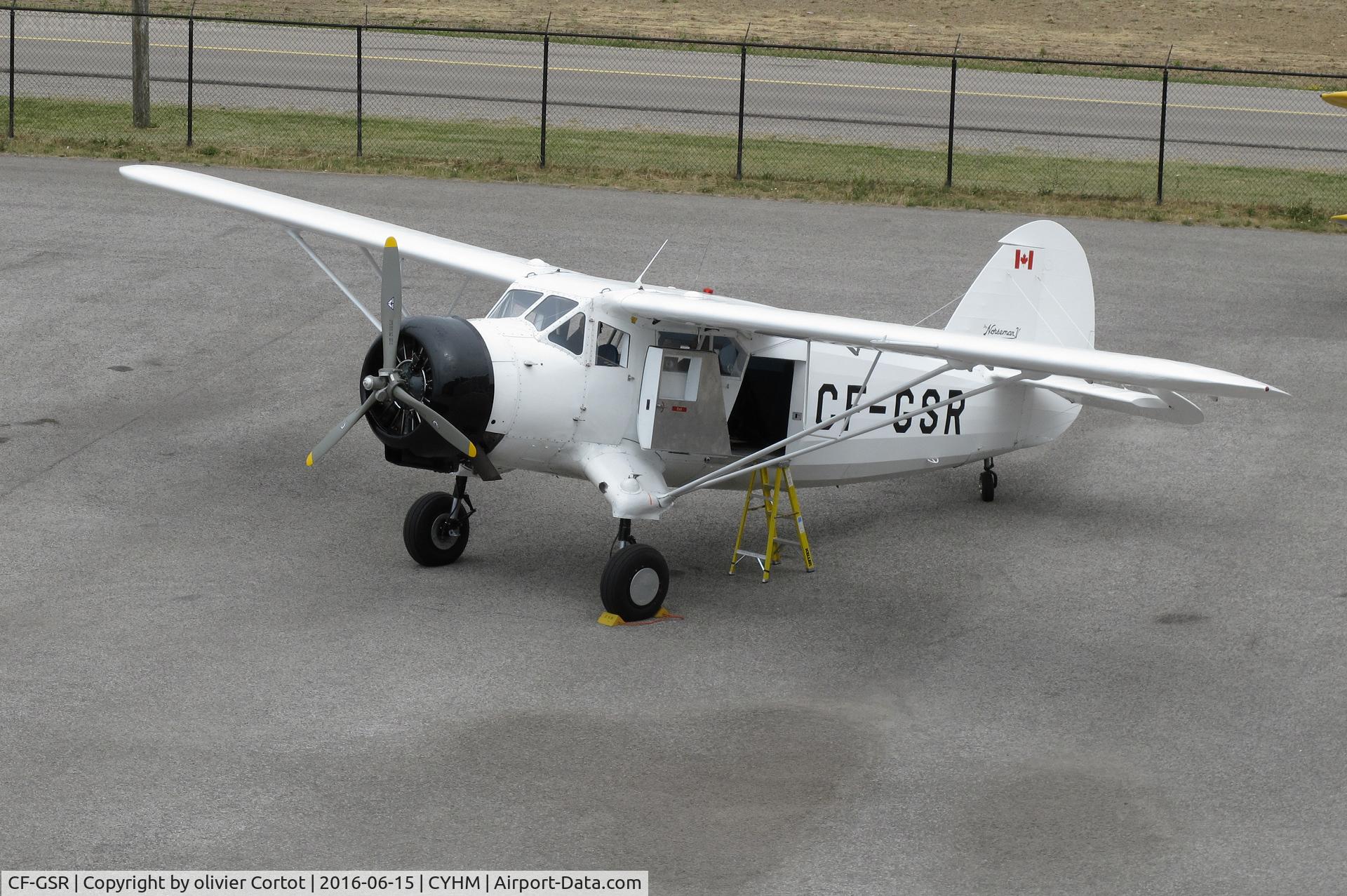 CF-GSR, 1950 Noorduyn Norseman Mk.V C/N N29-47, ready to go