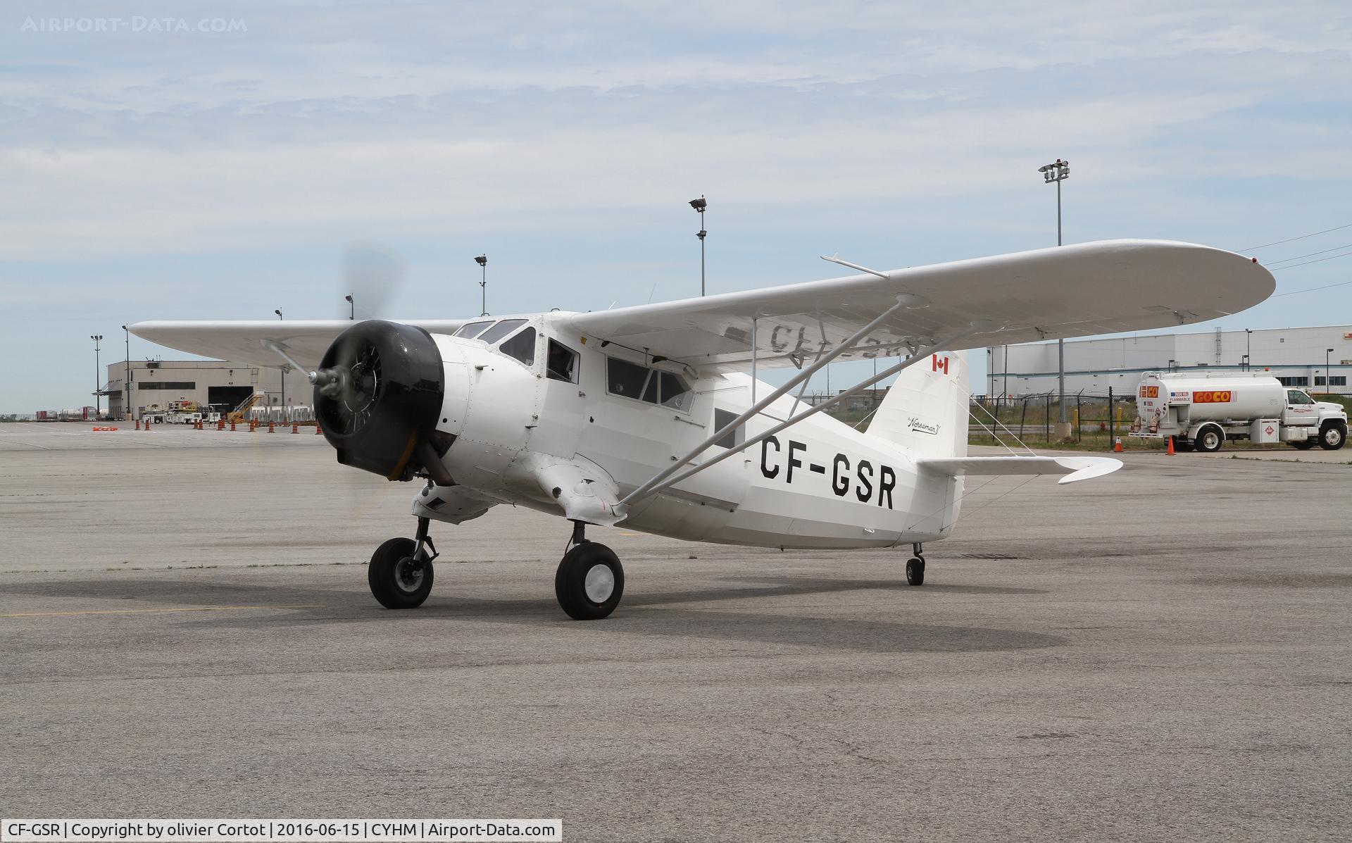 CF-GSR, 1950 Noorduyn Norseman Mk.V C/N N29-47, CWH museum
