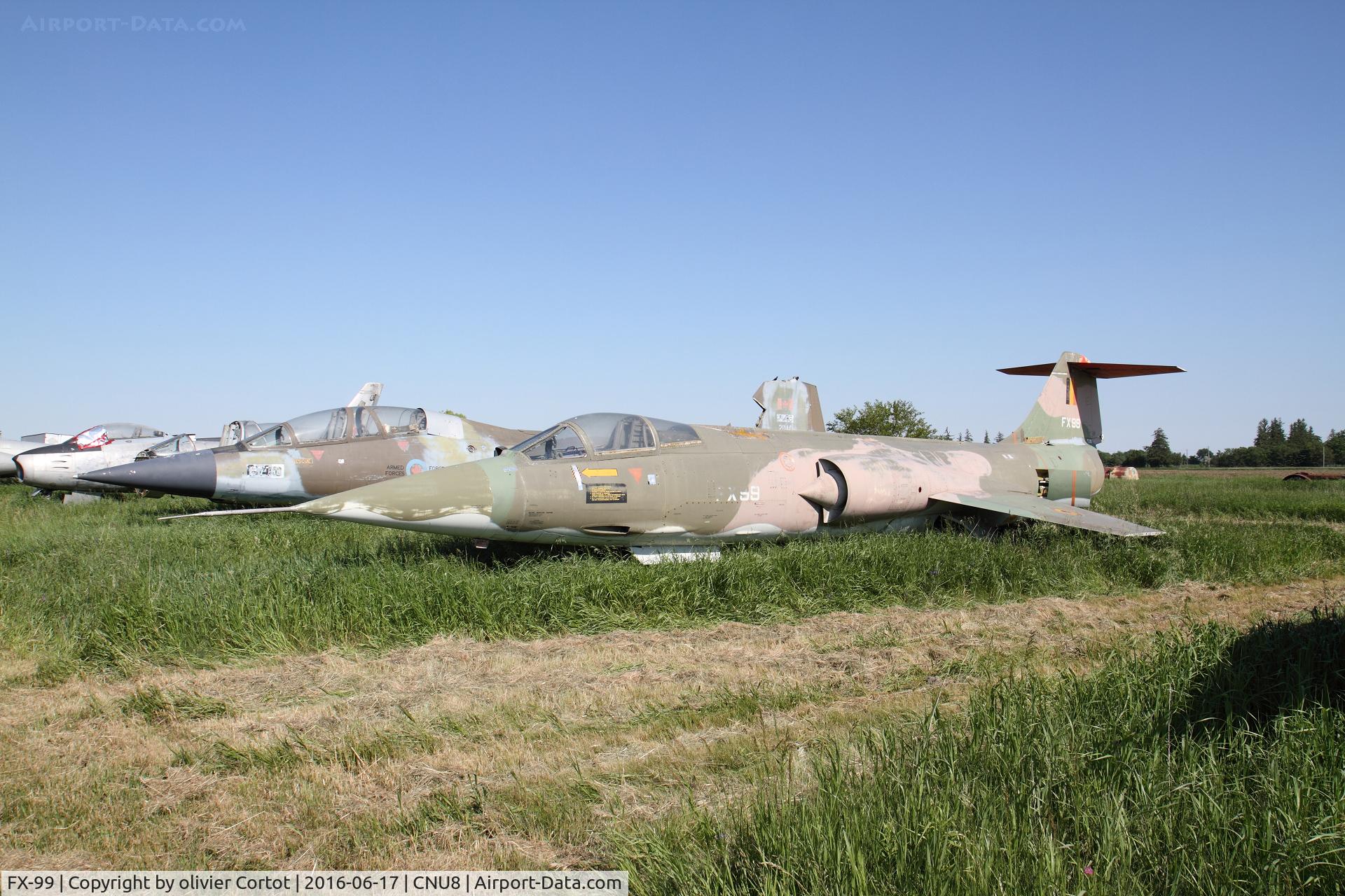 FX-99, 1965 Lockheed F-104G Starfighter C/N 683D-9172, surprise in Canada...