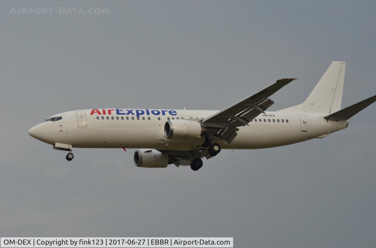 OM-DEX, 1997 Boeing 737-46J C/N 28867, AIR EXPLORE 737-400