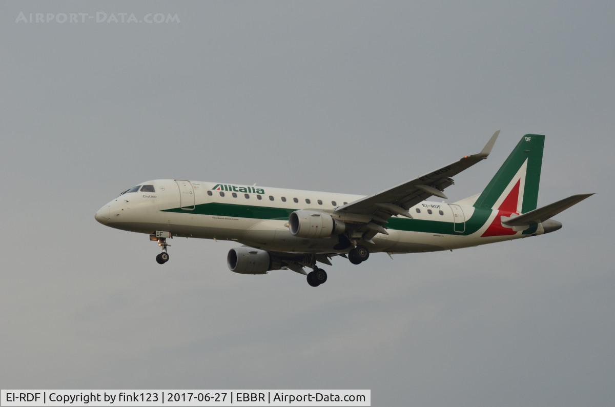 EI-RDF, 2012 Embraer 175LR (ERJ-170-200LR) C/N 17000337, ALITALIA