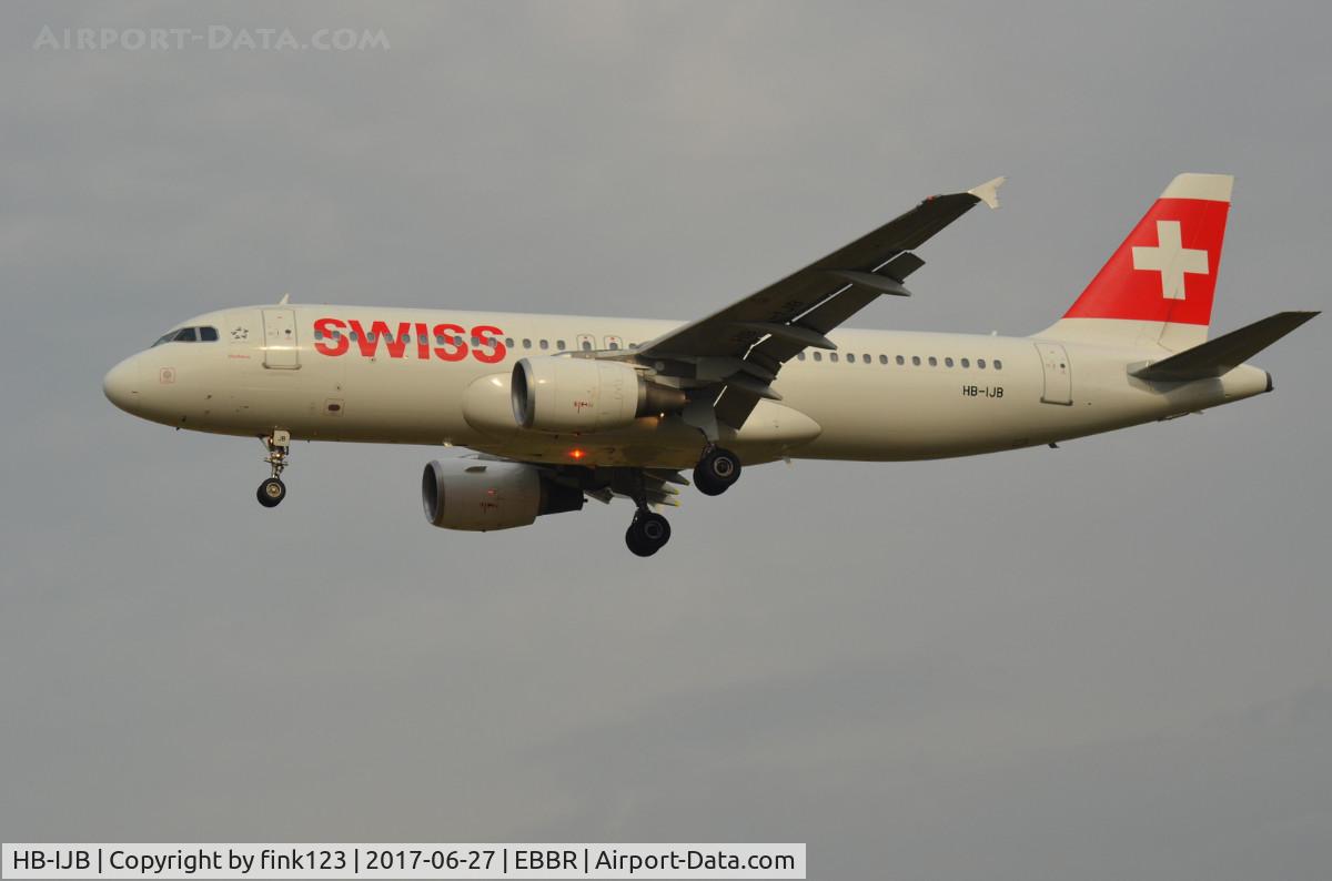 HB-IJB, 1995 Airbus A320-214 C/N 0545, SWISS A320