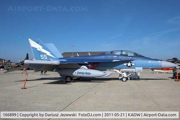 166899, Boeing EA-18G Growler C/N G-11, EA-18G Growler 166899 55 from VAQ-129 Vikings NAS Whidbey Island, WA