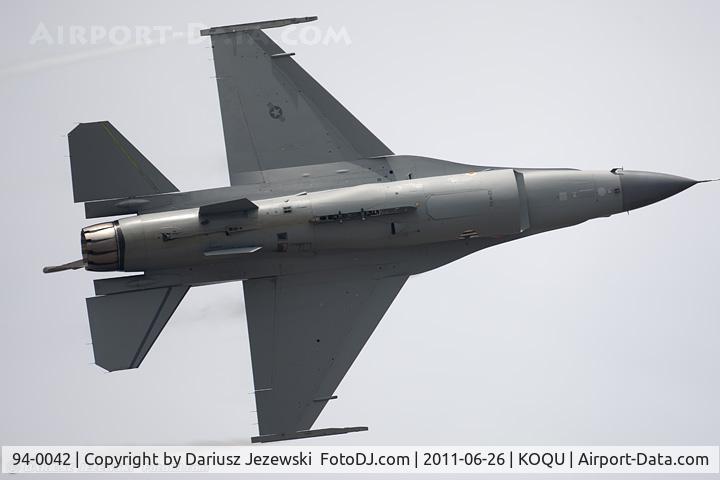 94-0042, Lockheed F-16CM Fighting Falcon C/N CC-194, F-16CJ Fighting Falcon 94-0042 SW from 77th FS Gamblers 20th FW Shaw AFB, SC