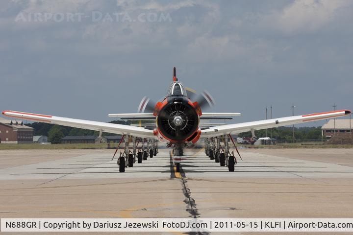 N688GR, 1958 North American T-28C Trojan Trojan C/N 226-158 (140581), North American T-28C Trojan C/N 140581, N688GR