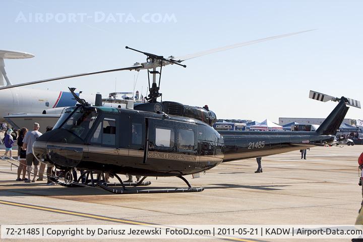 72-21485, 1972 Bell UH-1H Iroquois C/N 13184, UH-1H Iroquois CN 72-21485 - US Custon & Border Protection