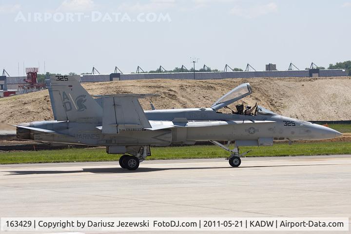 163429, 1987 McDonnell Douglas F/A-18C-23-MC Hornet C/N 0622/C003, FA-18C Hornet 163429 AD-325 from VFA-106 Gladiators NAS Oceana, VA