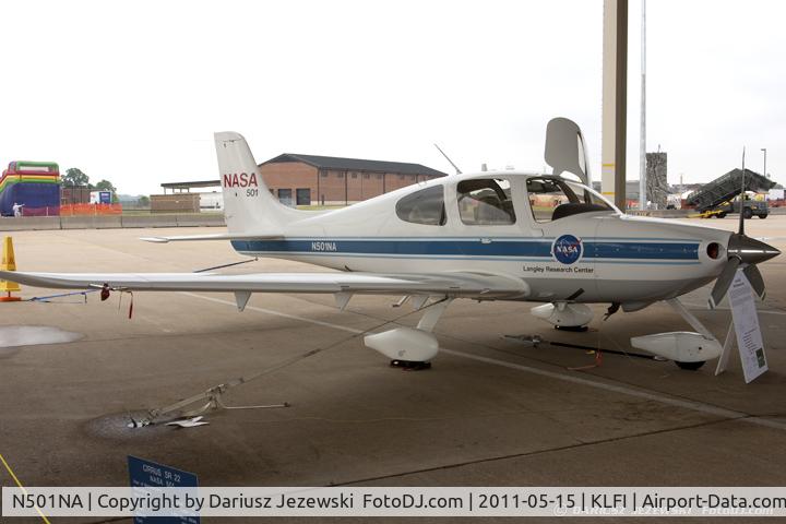 N501NA, 2001 Cirrus SR22 C/N 0012, NASA Cirrus SR-22 CN 0012, N501NA