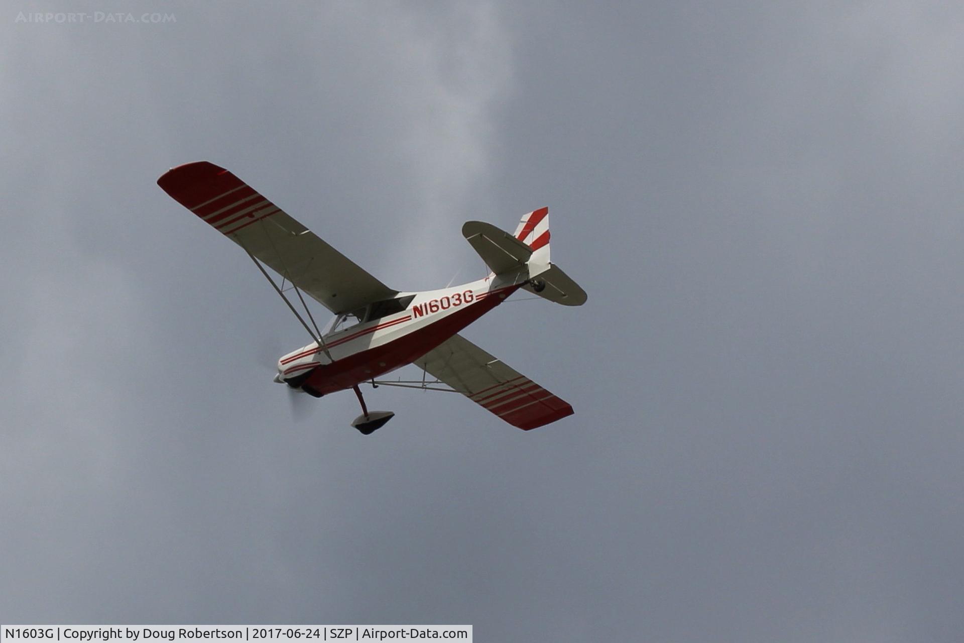 N1603G, 1968 Champion 7ECA Citabria C/N 609, 1968 Champion 7ECA CITABRIA, Lycoming O-235 115 Hp, another takeoff climb Rwy 22