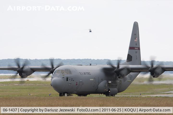 06-1437, 2007 Lockheed Martin C-130J-30 Super Hercules C/N 382-5586, C-130J Hercules 06-1437 from 143rd AS 143rd AS Quonset Point ANGS, RI