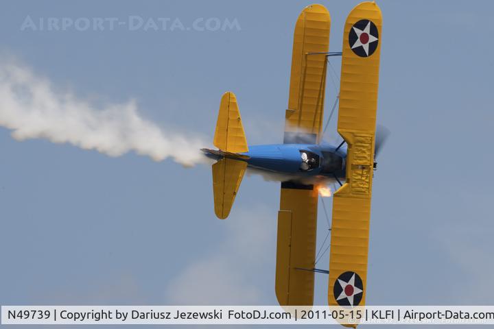 N49739, 1943 Boeing A75N1(PT17) C/N 75-4462, Boeing A-75N1 (PT-17) Stearman CN 75-4462 - John Mohr , N49739