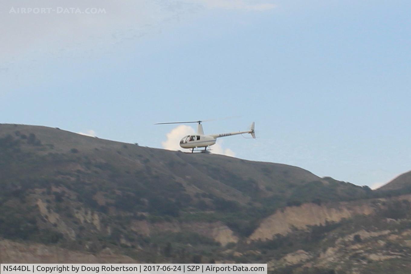 N544DL, 2005 Robinson R44 Raven II C/N 10783, 2005 Robinson R44 RAVEN II, Lycoming IO-540-AE1A5 6 cylinder 260 Hp derated to 225 Hp for takeoff, 205 hp continuous, departure from SZP up river route