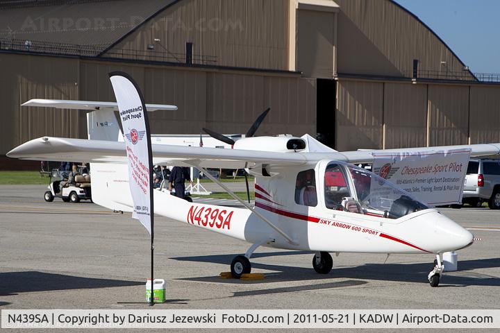 N439SA, 2006 Iniziative Industriali Italiane Sky Arrow 600 Sport C/N LSA007, Sky Arrow 600 Sport CN LSA007, N439SA