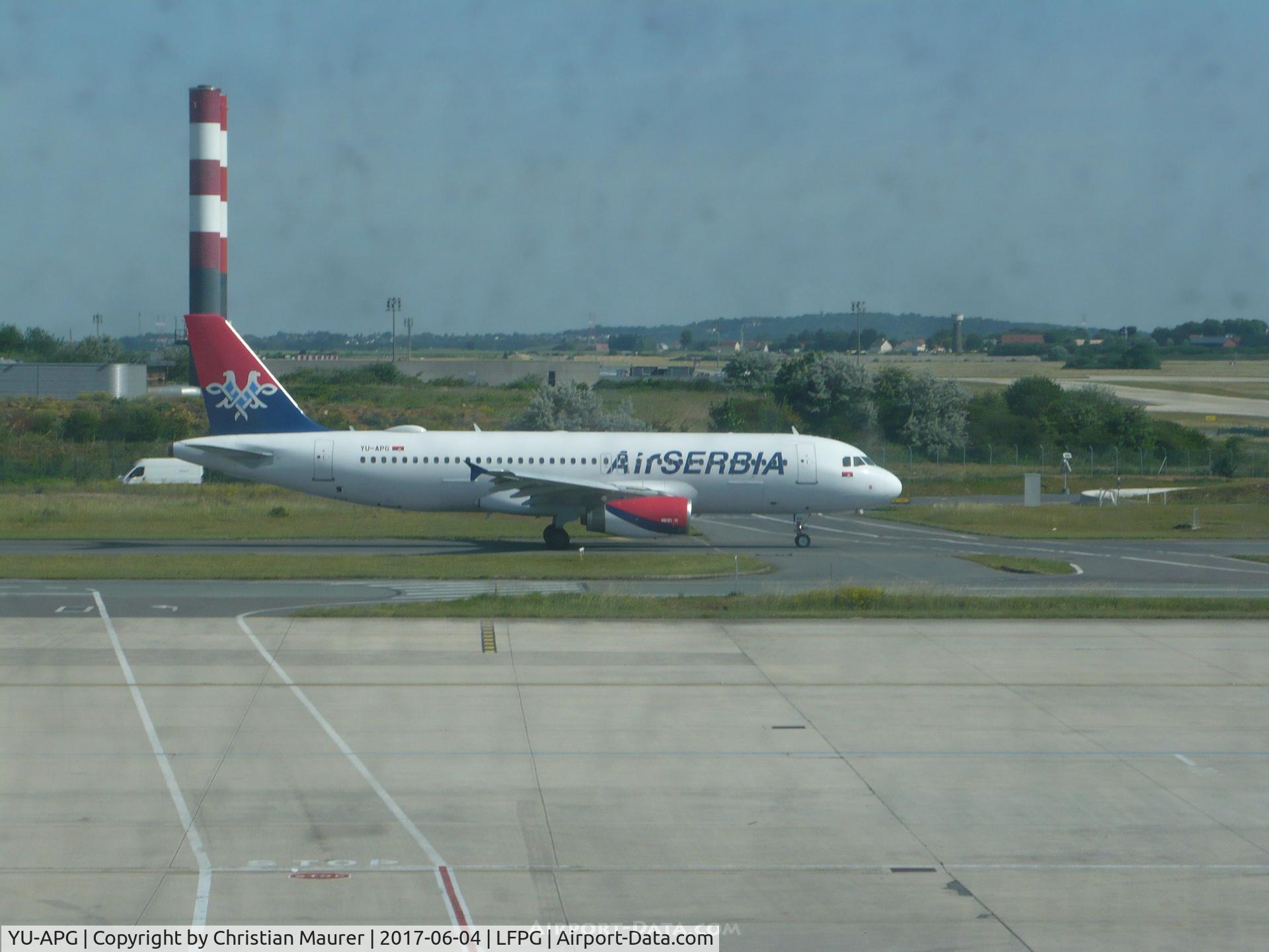 YU-APG, 2000 Airbus A320-232 C/N 2587, Air Serbia A320-200