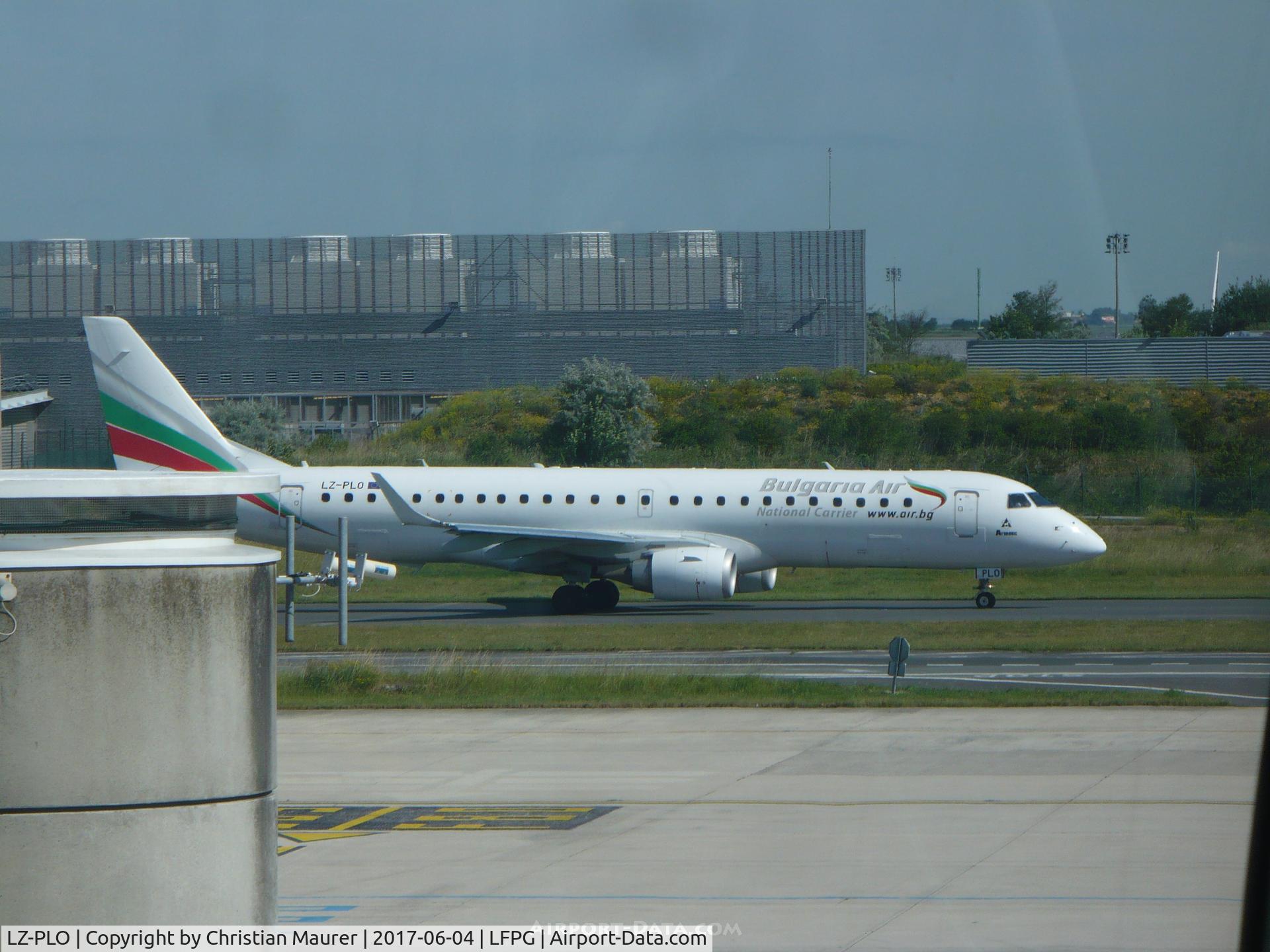 LZ-PLO, 2012 Embraer 190AR (ERJ-190-100IGW) C/N 19000584, ERJ-190AR