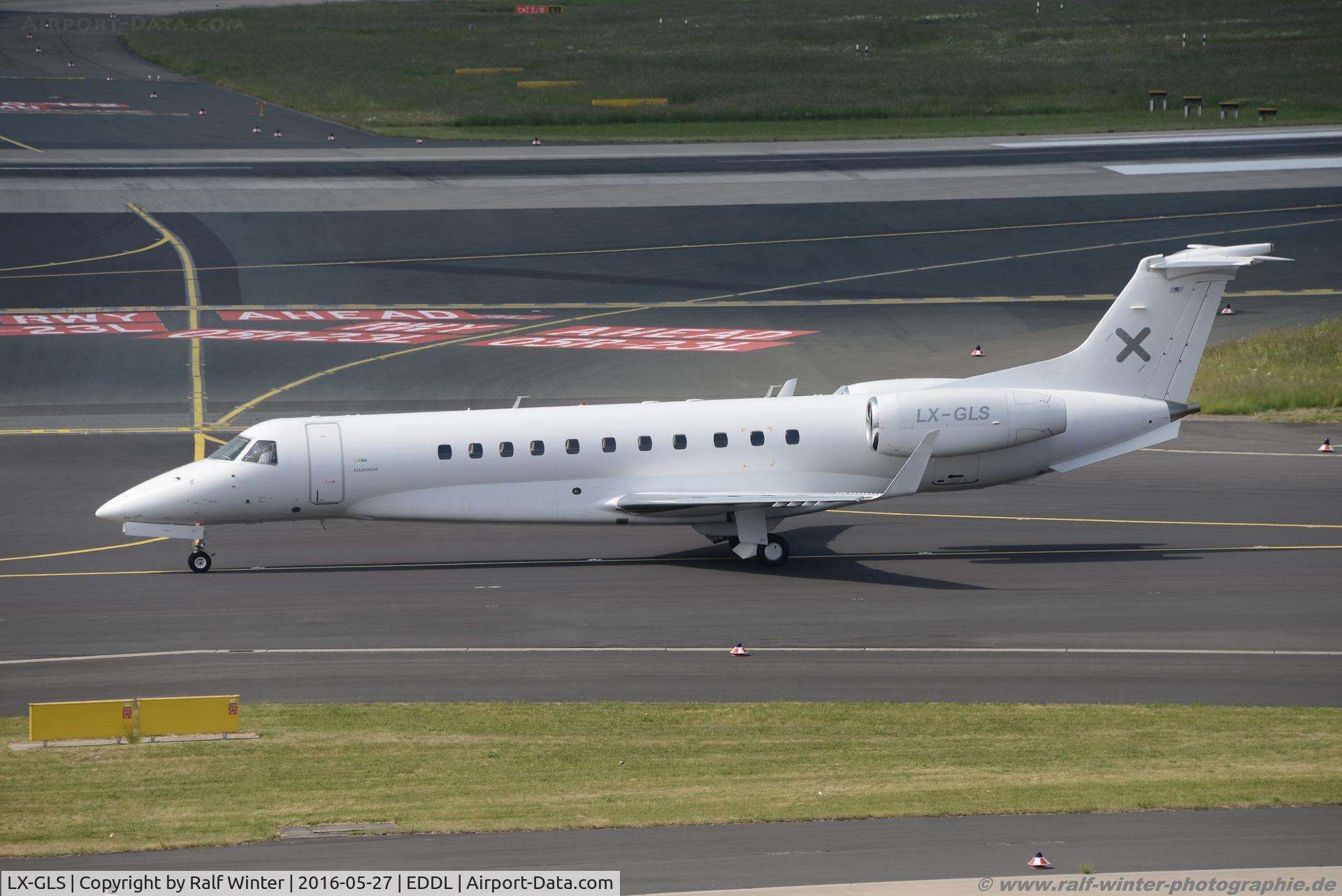 LX-GLS, 2004 Embraer EMB-135BJ Legacy 600 C/N 14500841, Embraer EMB-135BJ Legacy - LXA Luxaviation - 14500841 - LX-GLS - 27.05.2016 - DUS