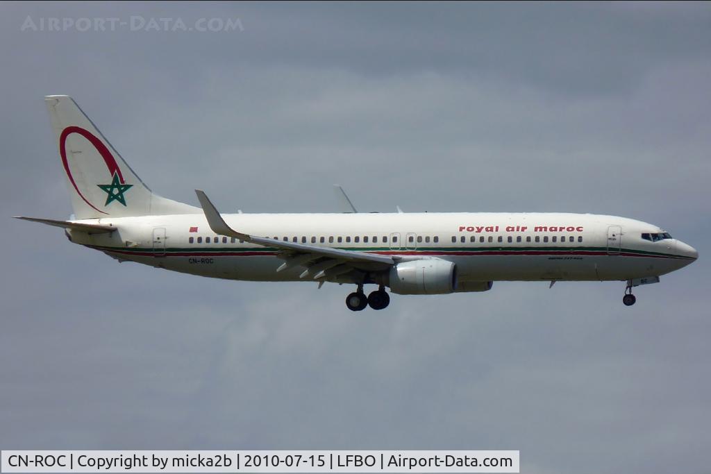 CN-ROC, 2005 Boeing 737-8B6 C/N 33061, Landing