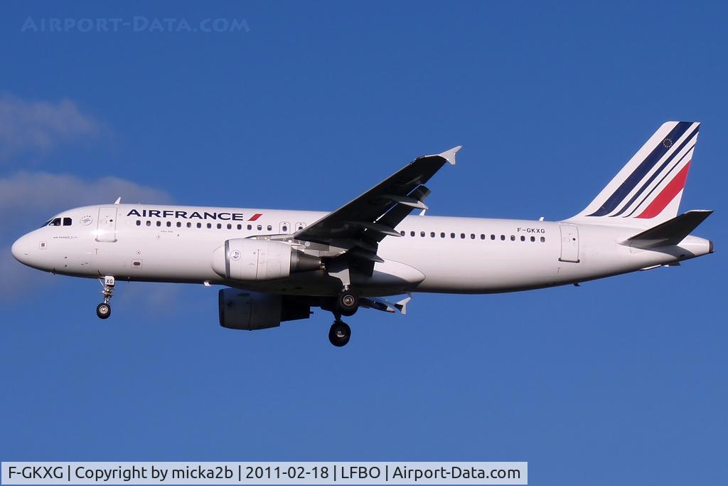 F-GKXG, 2002 Airbus A320-214 C/N 1894, Landing