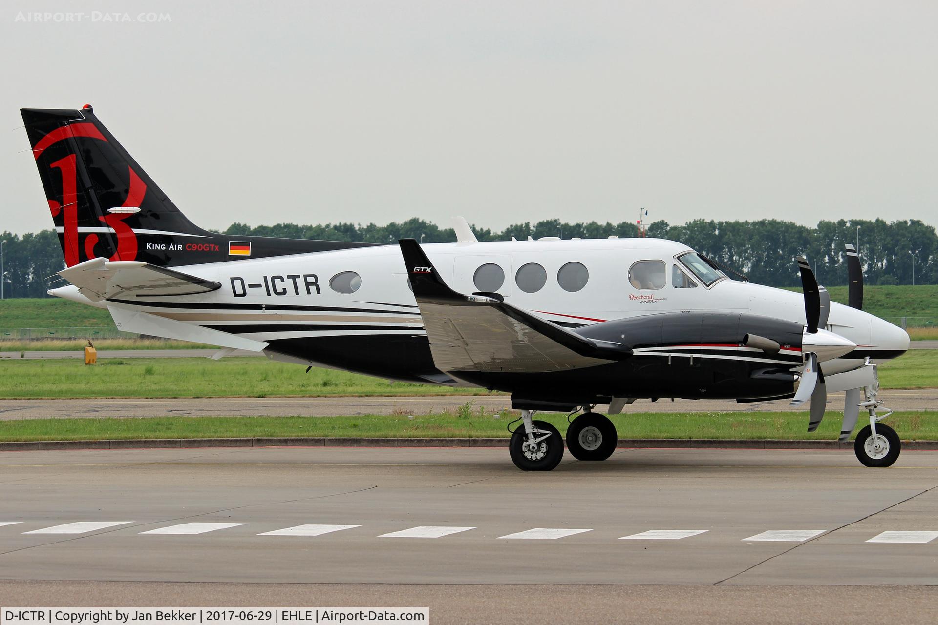 D-ICTR, 2013 Beechcraft C90GTi King Air C/N LJ-2079, Lelystad Airport