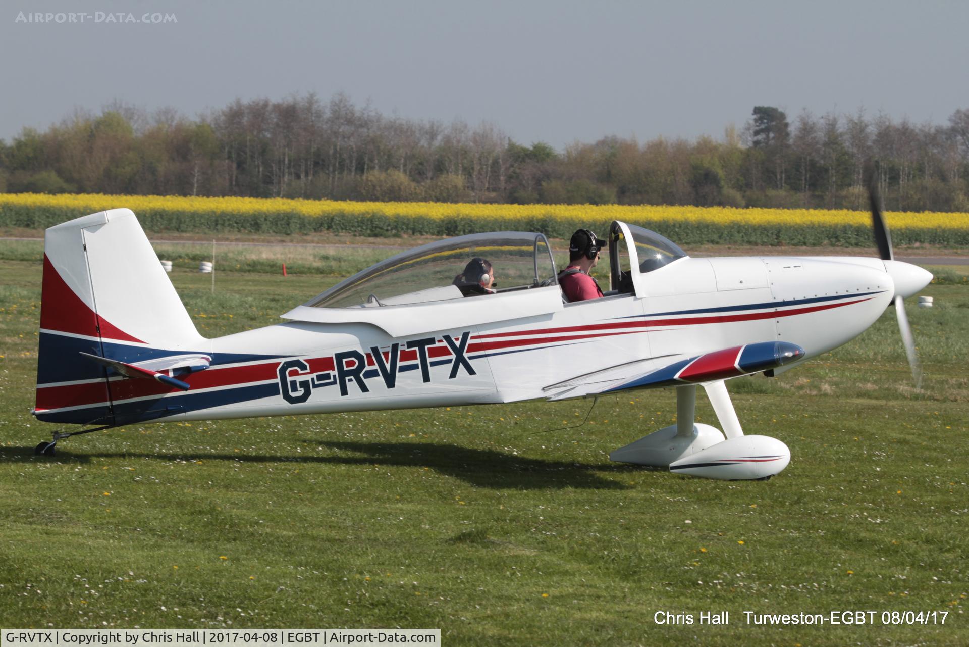 G-RVTX, 2008 Van's RV-8 C/N 82517, at The Beagle Pup 50th anniversary celebration fly in