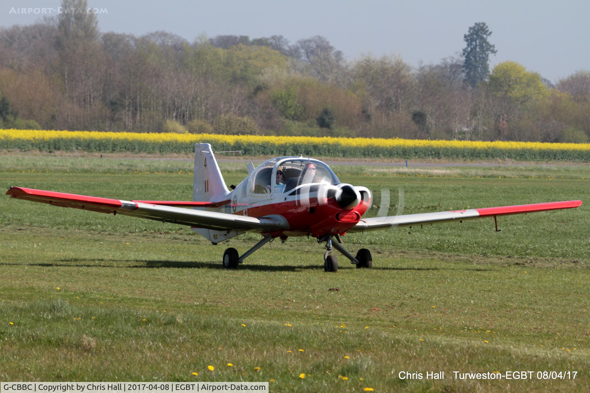 G-CBBC, 1973 Scottish Aviation Bulldog T.1 C/N BH120/201, at The Beagle Pup 50th anniversary celebration fly in