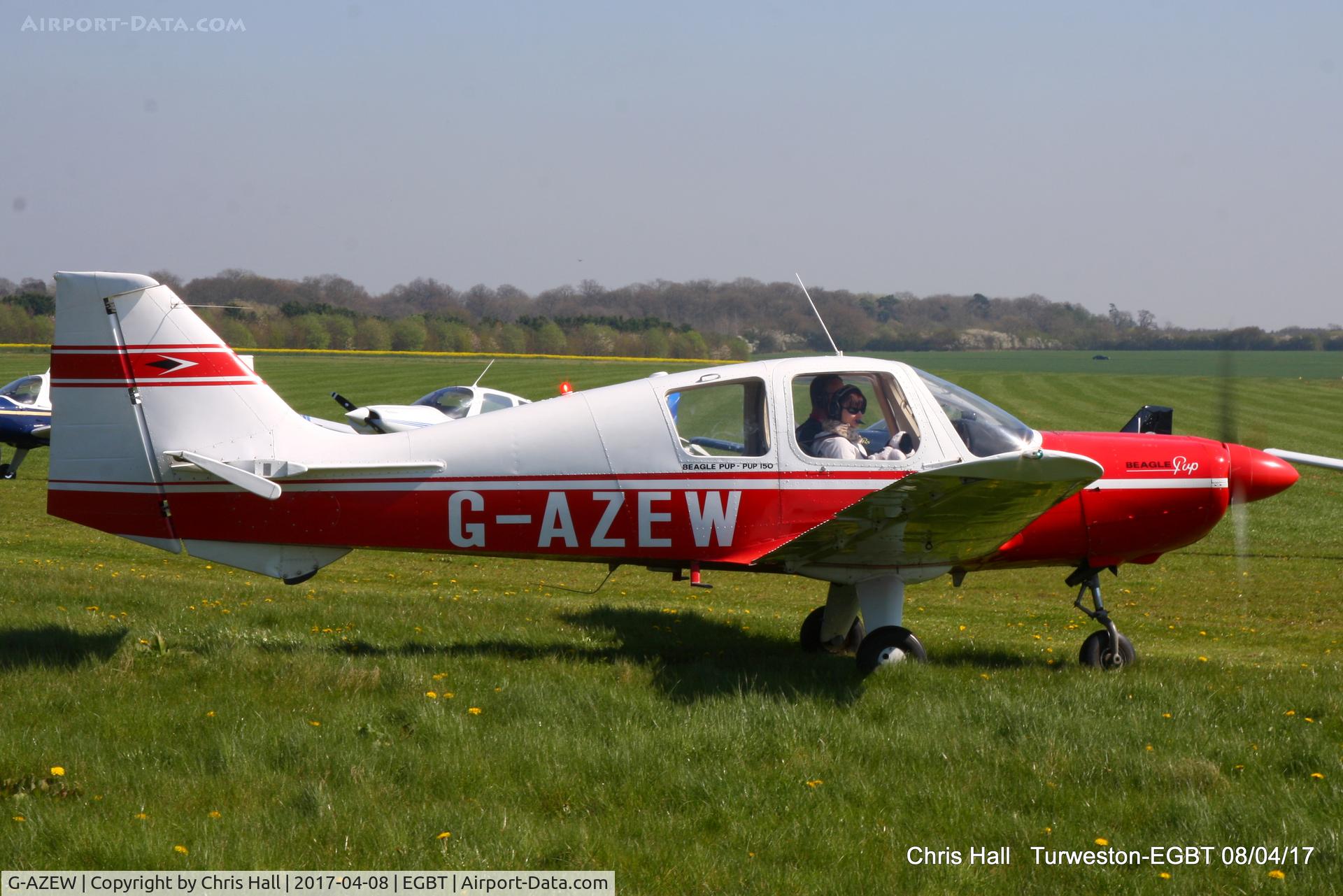 G-AZEW, 1969 Beagle B-121 Pup Series 2 (Pup 150) C/N B121-132, at The Beagle Pup 50th anniversary celebration fly in