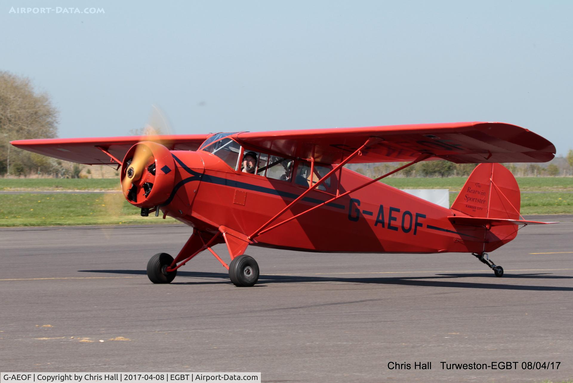 G-AEOF, 1936 Rearwin 8500 Sportster C/N 462, at The Beagle Pup 50th anniversary celebration fly in