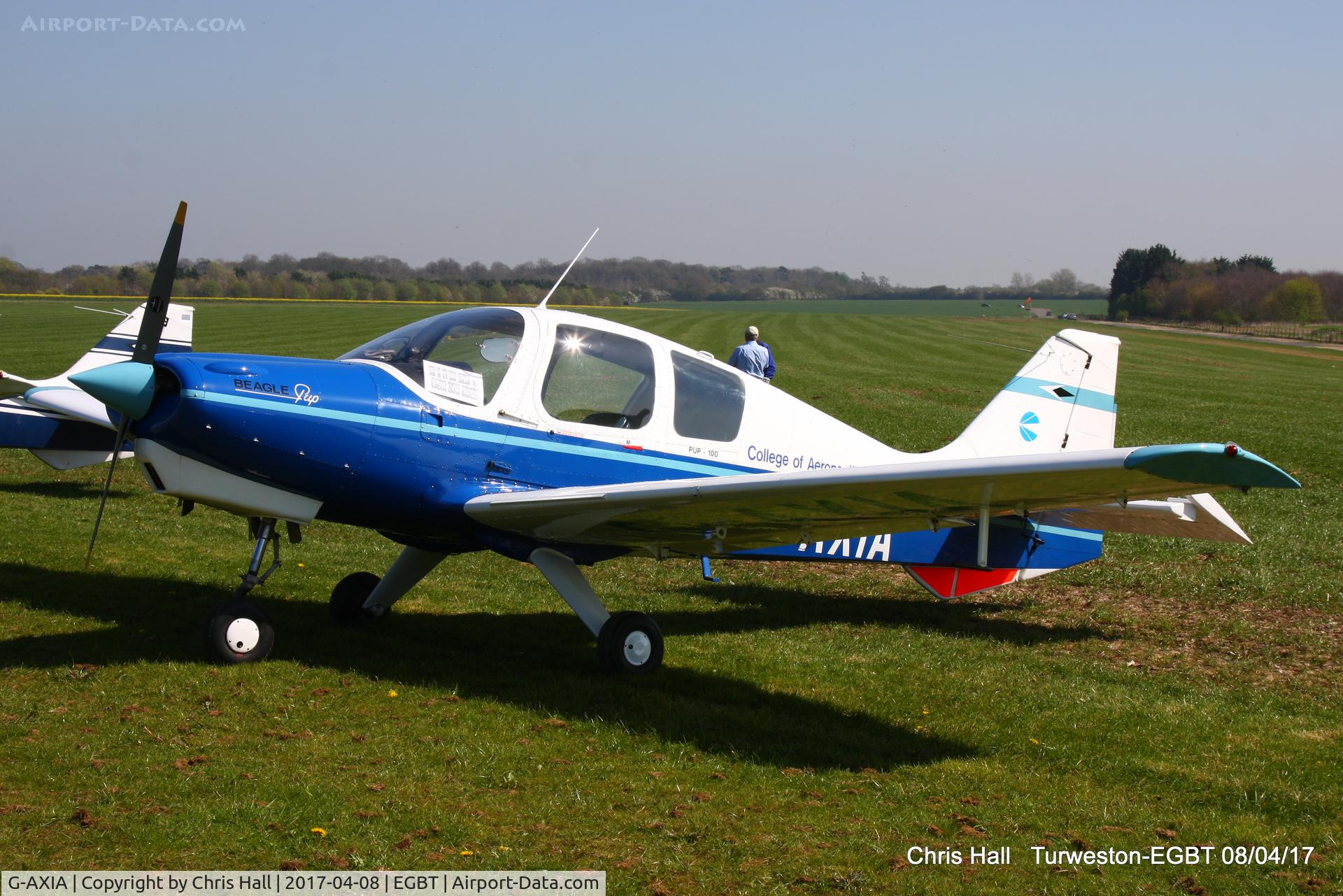 G-AXIA, 1969 Beagle B-121 Pup Series 1 (Pup 100) C/N B121-078, at The Beagle Pup 50th anniversary celebration fly in
