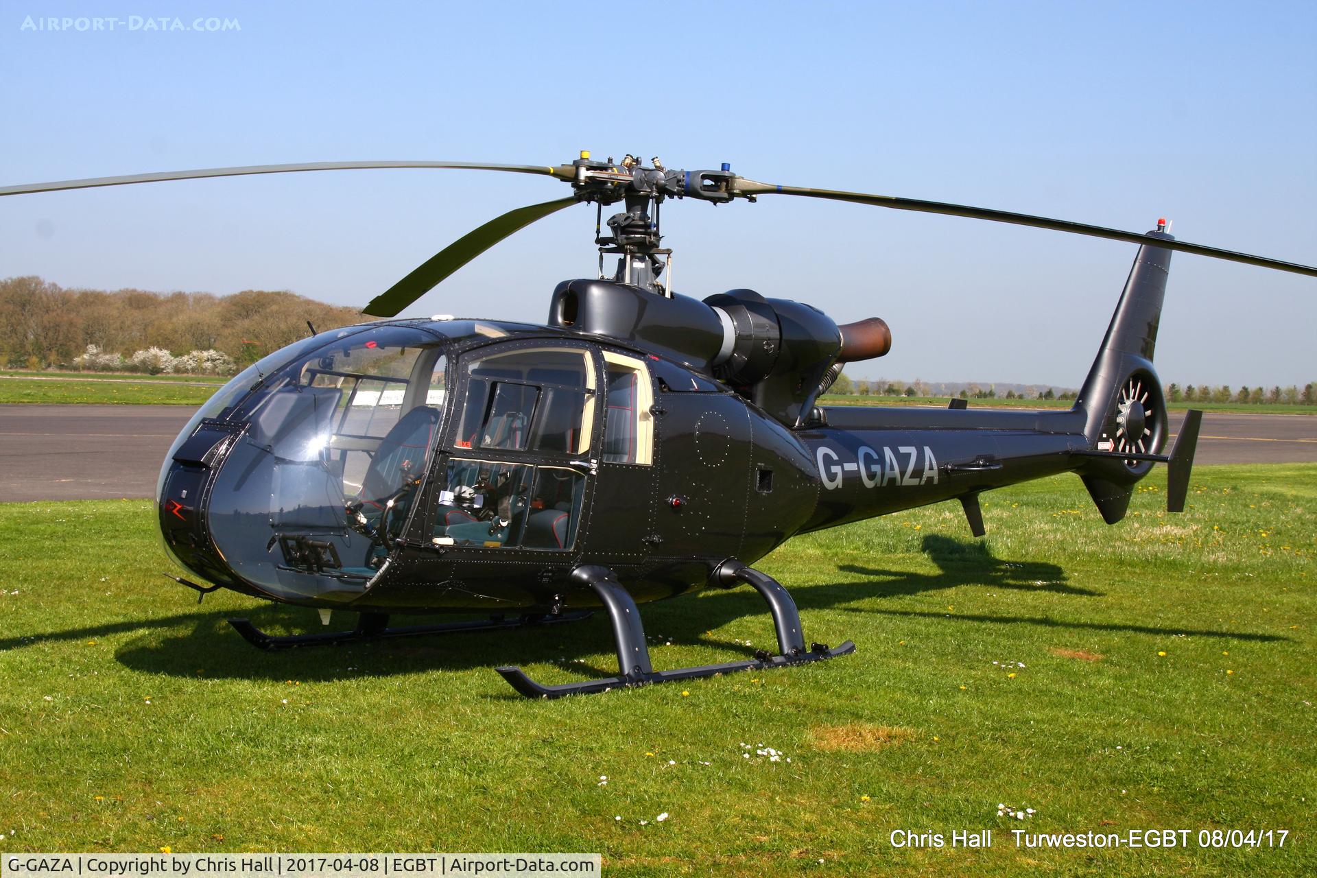 G-GAZA, 1974 Aerospatiale SA-341G Gazelle C/N 1187, at Turweston