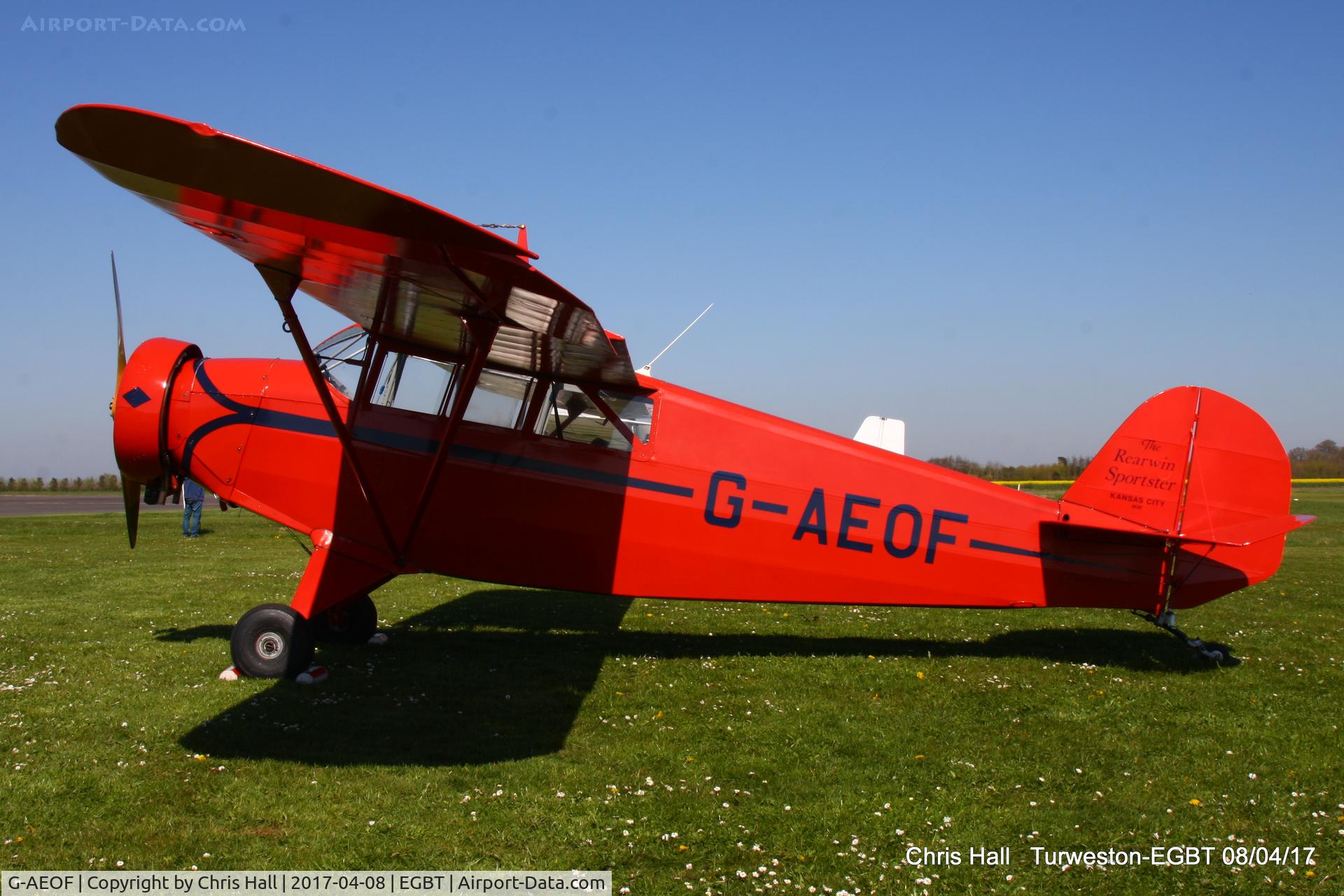 G-AEOF, 1936 Rearwin 8500 Sportster C/N 462, at The Beagle Pup 50th anniversary celebration fly in