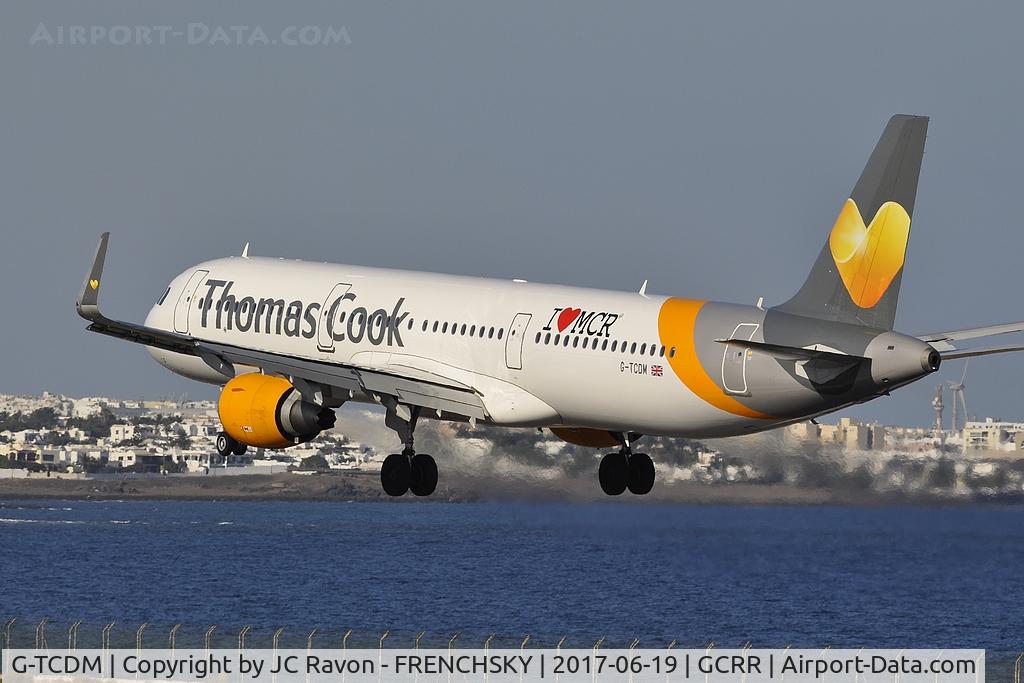 G-TCDM, 2016 Airbus A321-211 C/N 7003, Thomas Cook Airlines from Manchester (MAN)