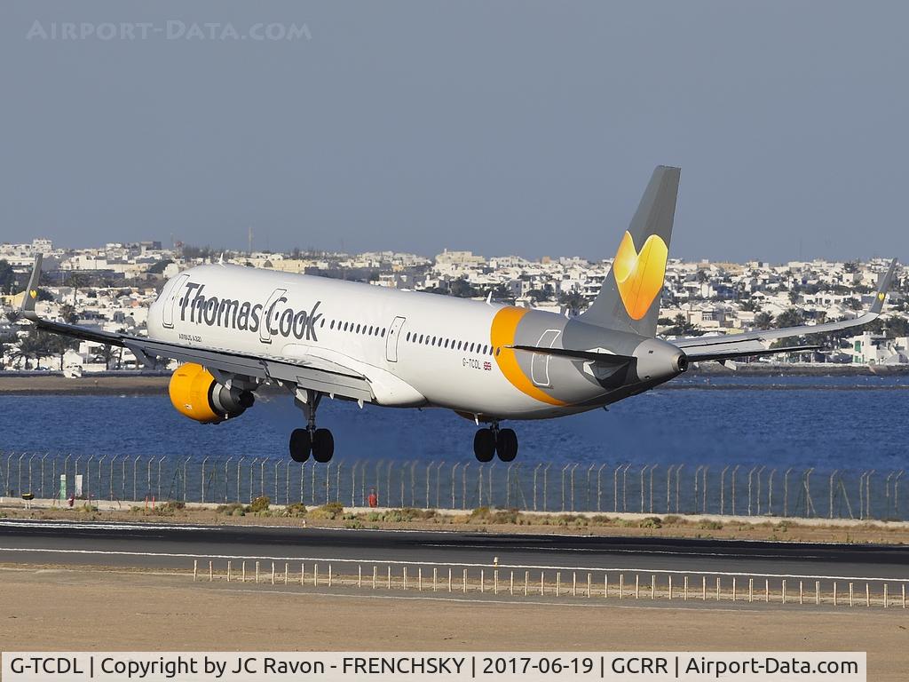 G-TCDL, 2016 Airbus A321-211 C/N 6968, Thomas Cook Airlines MT1304 from Glasgow