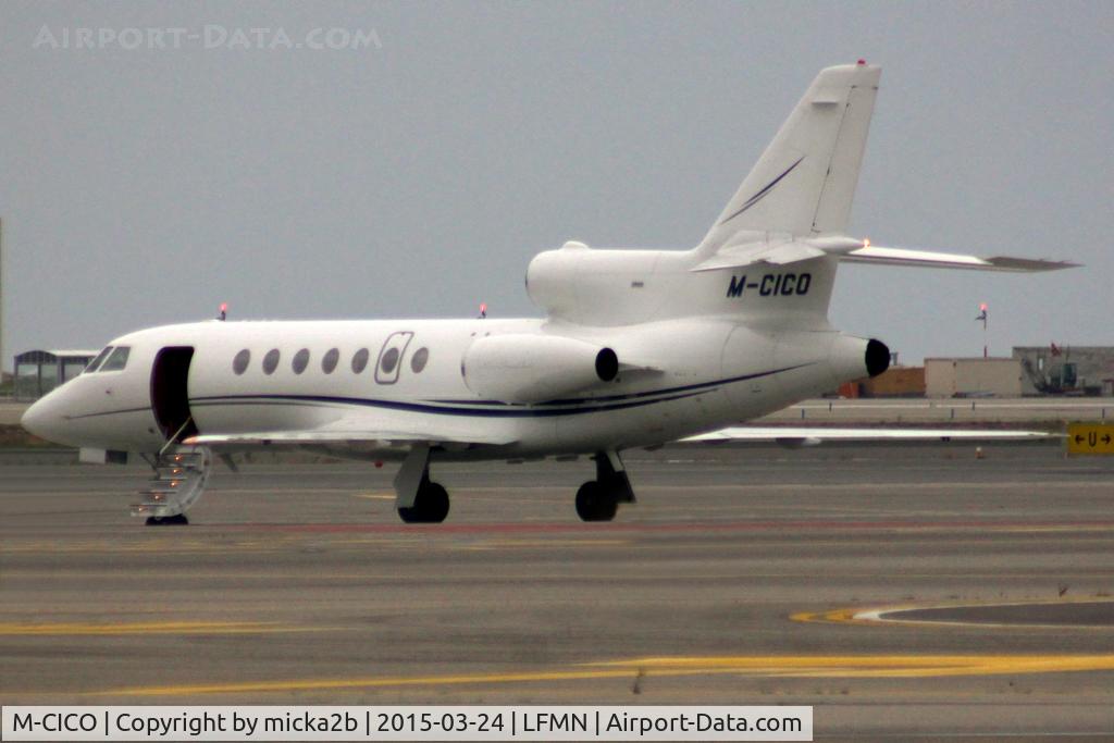 M-CICO, 2005 Dassault Falcon 50EX C/N 345, Parked