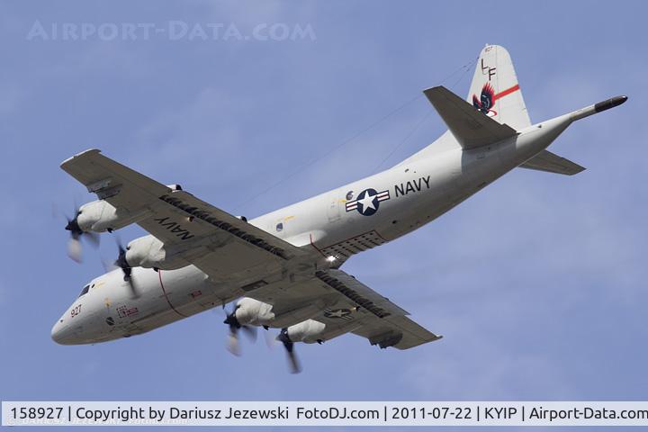158927, Lockheed P-3C-145-LO Orion C/N 285A-5599, P-3C Orion 158927 LF-927 from VP-10 Red Lancers NAS Jacksonville, FL