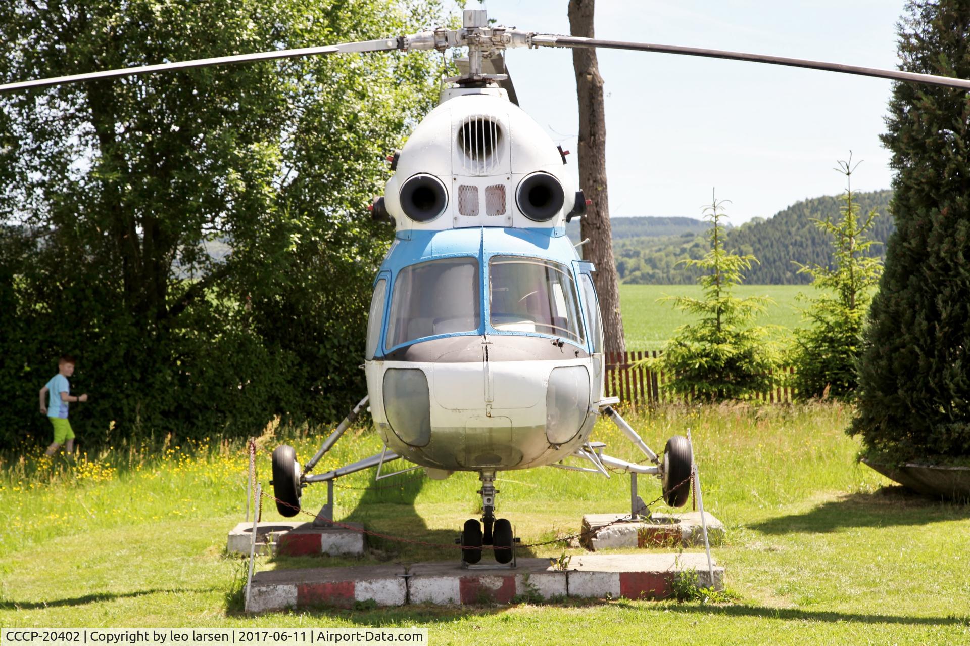 CCCP-20402, 1986 WSK Swidnik Mi-2 C/N 54 9850 076, Cämmerswalde 11.6.2017