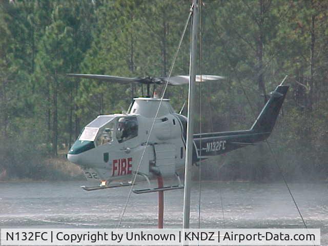 N132FC, Bell 209 C/N 77-22747, Belly drop Whiting Fld