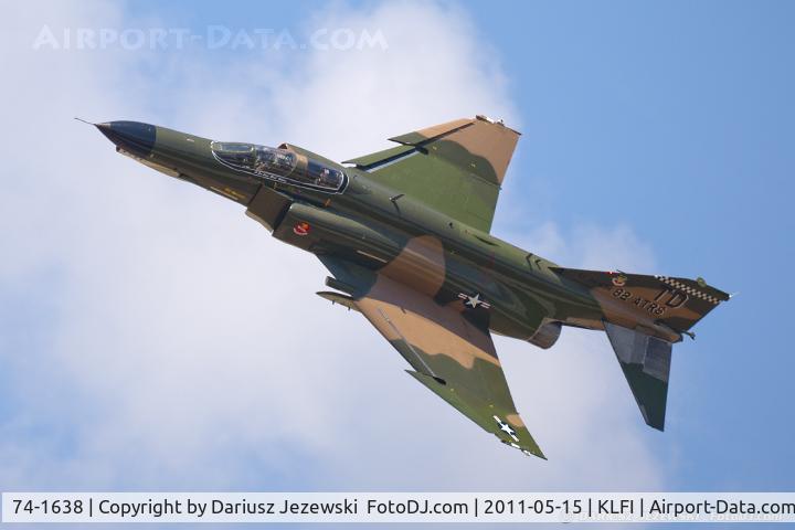 74-1638, 1974 McDonnell Douglas QF-4E Phantom II C/N 4874, QF-4E Phantom 74-1638 TD from 82nd ATRS 53rd WG Tyndall AFB, FL