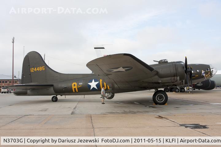 N3703G, 1945 Boeing B-17G Flying Fortress C/N 44-83546-A, Boeing B-17G Flying Fortress Memphis BelleCN 44-83546-A, N3703G