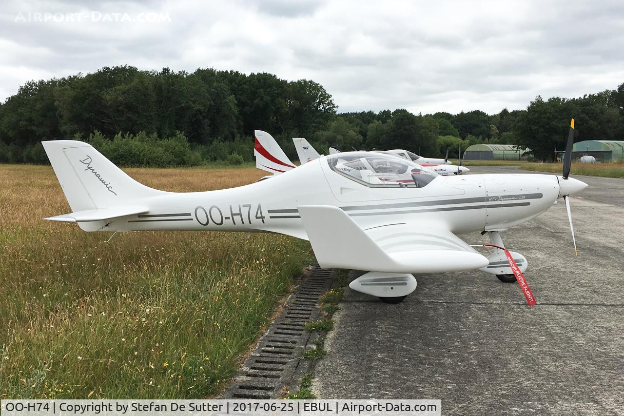 OO-H74, 2009 Aerospool WT-9 Dynamic LSA C/N DY339/2009, @ Ursel Avia 2017.