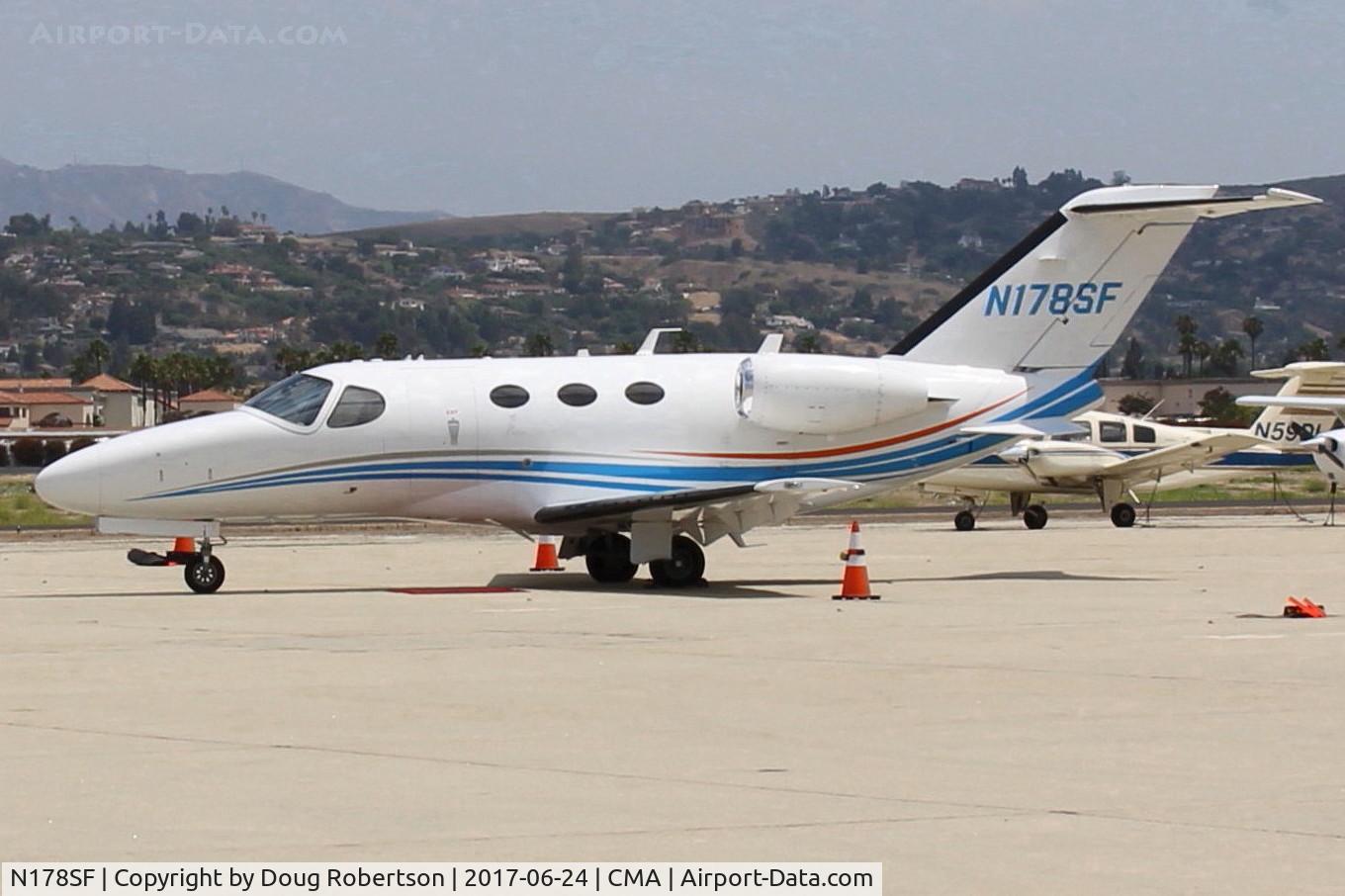 N178SF, 2008 Cessna 510 Citation Mustang C/N 510-0128, 2008 Cessna CITATION 510 MUSTANG, two P&W(C)615F-A Turbofans of 1,350 lb st each with dual FADEC