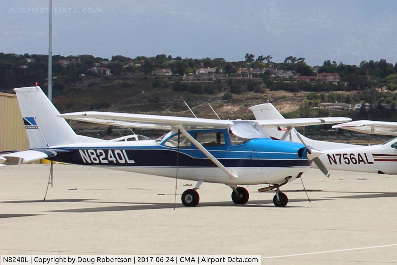 N8240L, 1967 Cessna 172H C/N 17256440, 1967 Cessna 172H SKYHAWK, Continental O-300 145 Hp 6 cylinder, PowerFlow exhaust mod by STC.