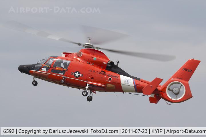 6592, 1985 Aerospatiale MH-65C Dolphin C/N 6293, MH-65C Dolphin 6592 from CGAS Detroit, NJ