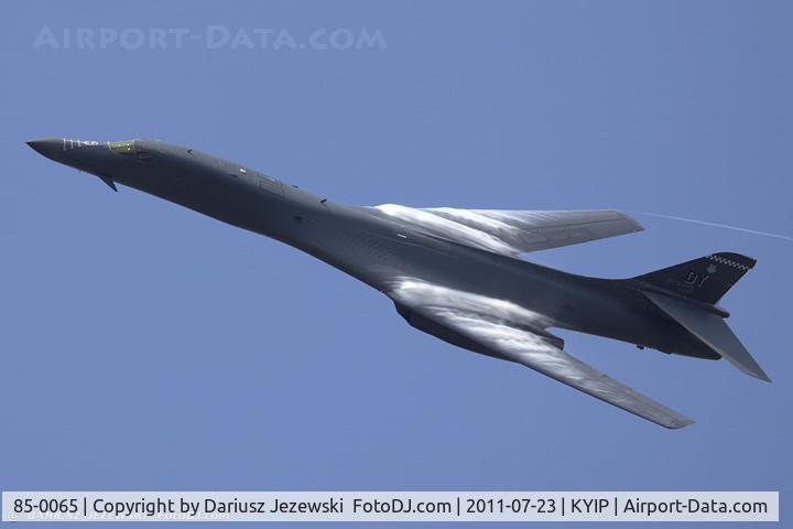 85-0065, 1985 Rockwell B-1B Lancer C/N 25, B-1B Lancer 85-0065 DY from 9th BS Bats 7th BW Dyess AFB, TX