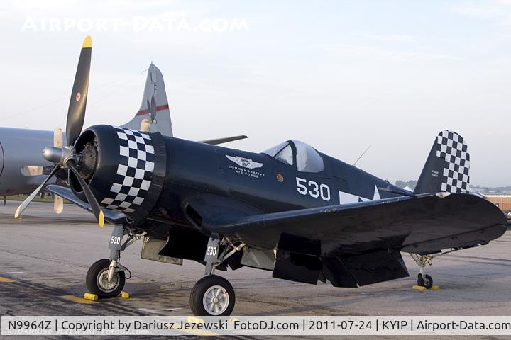 N9964Z, 1943 Goodyear FG-1D Corsair C/N 3729, Goodyear FG-1D Corsair CN 92468, N9964Z.