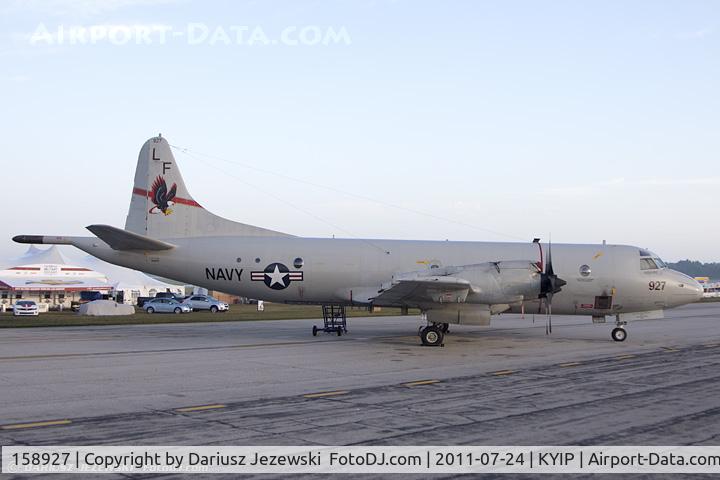 158927, Lockheed P-3C-145-LO Orion C/N 285A-5599, P-3C Orion 158927 LF-927 from VP-10 Red Lancers NAS Jacksonville, FL.