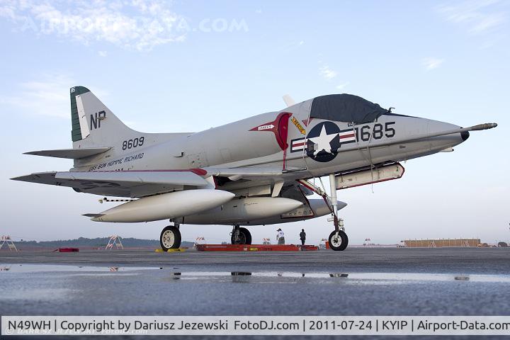N49WH, 1959 Douglas A-4B Skyhawk C/N 11366, Douglas A-4B Skyhawk CN 11366, N49WH