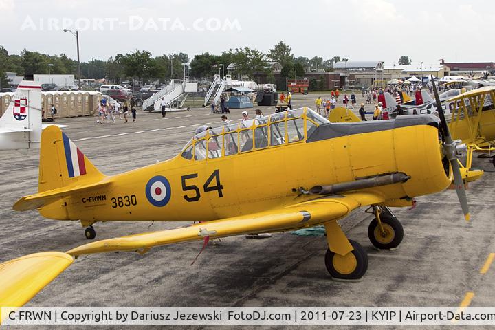 C-FRWN, 1942 Noorduyn AT-16 Harvard II C/N 81-4097, Noorduyn AT-16 Harvard II CN 81-4097, C-FRWN