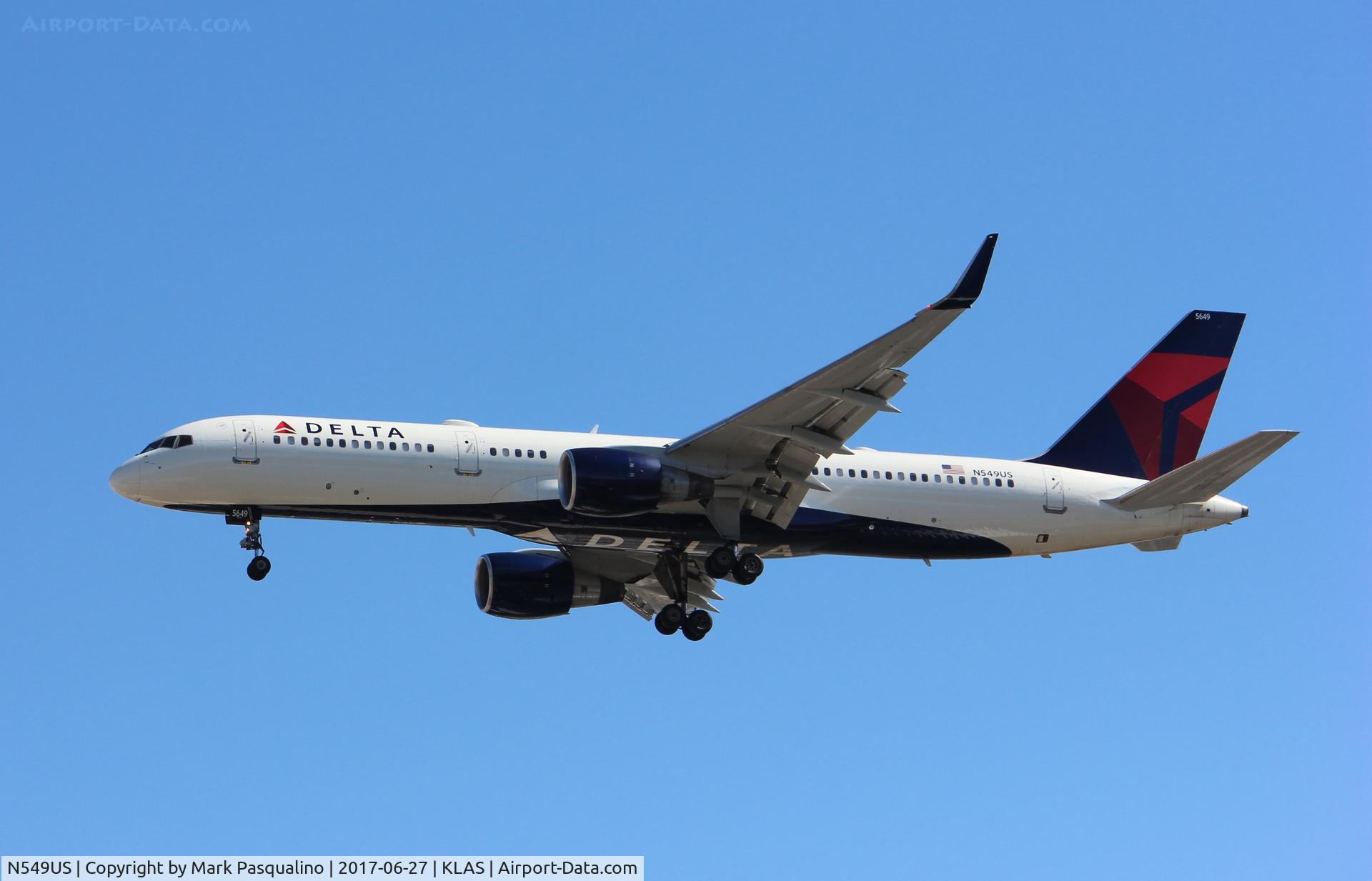 N549US, 1996 Boeing 757-251 C/N 26496, Boeing 757-200