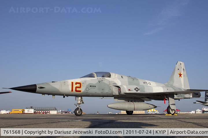 761568, Northrop F-5N Tiger II C/N L.1043, F-5N Tiger II 761568 AF-12 from VFC-13 Fighting Saints NAS Fallon, NV